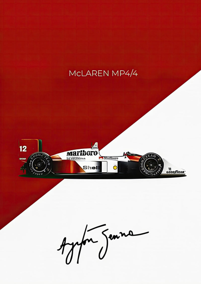 Ayrton Senna Mclaren Mp4/4
