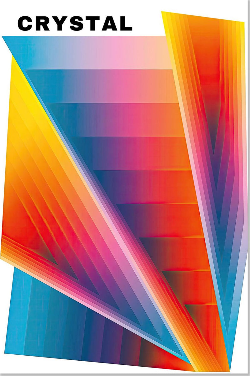 Crystal Abstract Art