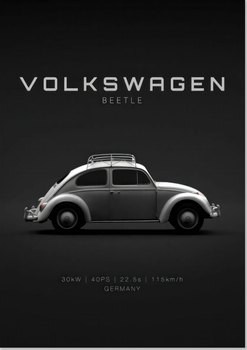 Poster della Volkswagen Beetle