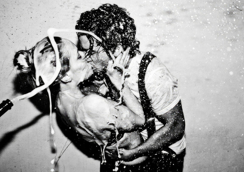 Il Bacio di Champagne - Johnny Depp e Kate Moss