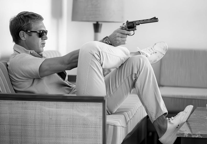 Steve Mcqueen takes aim