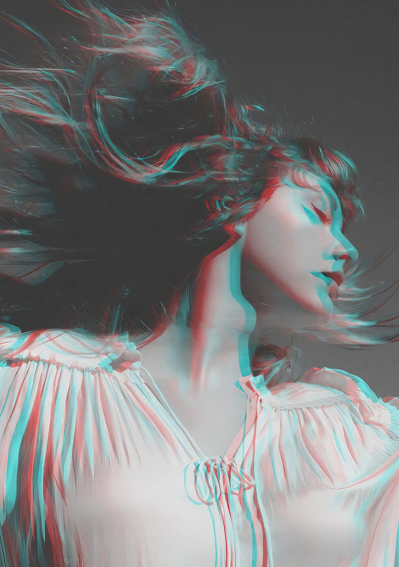 Taylor Swift Glitch Portrait