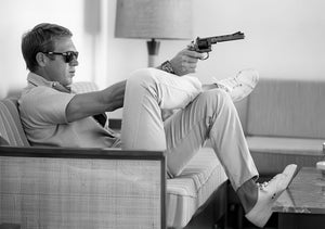 Steve Mcqueen takes aim