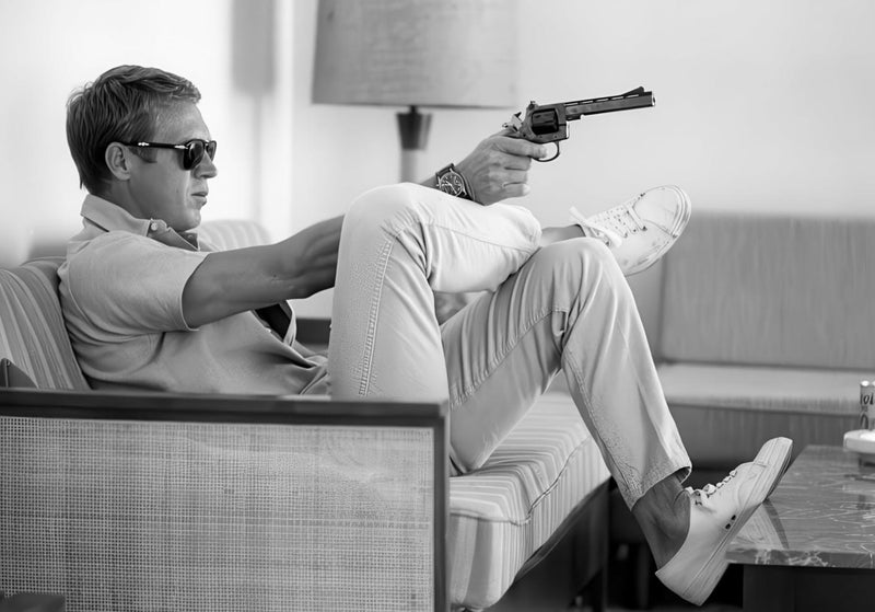 Steve Mcqueen takes aim
