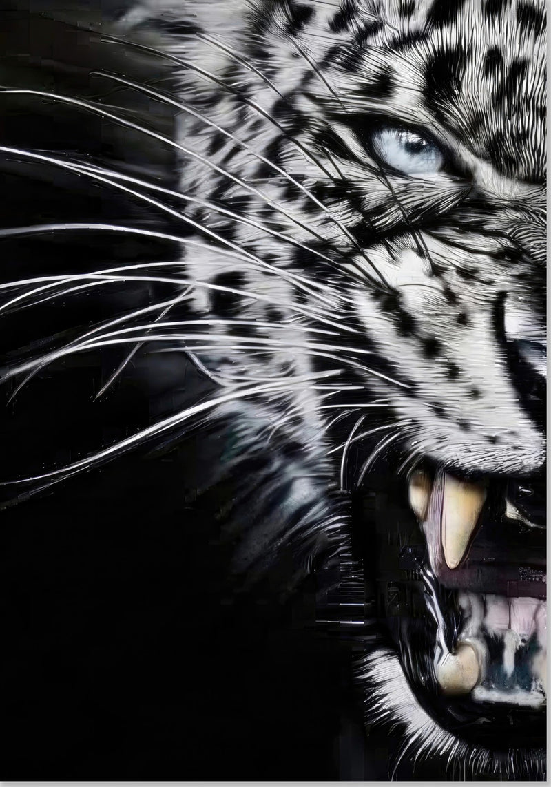 Leopard Close-Up Portrait