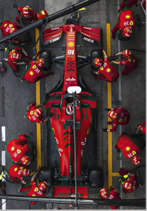 Sosta ai box di Formula 1