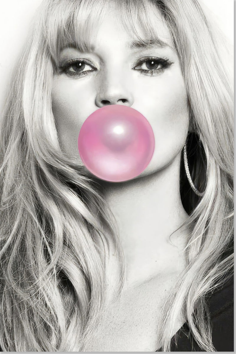 Kate Moss Rosa Bubbelgum