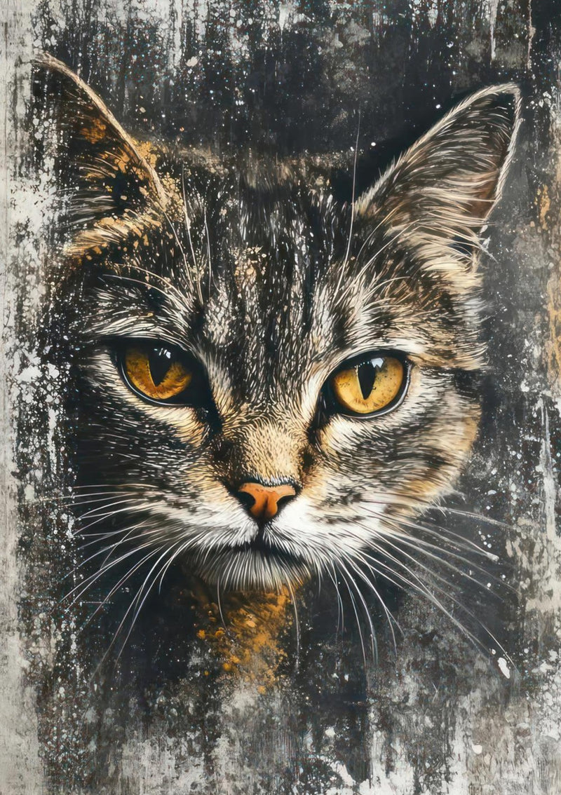 Peinture de Chat