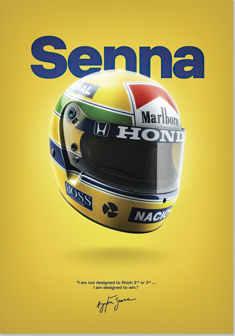 Ayrton Senna Helmet