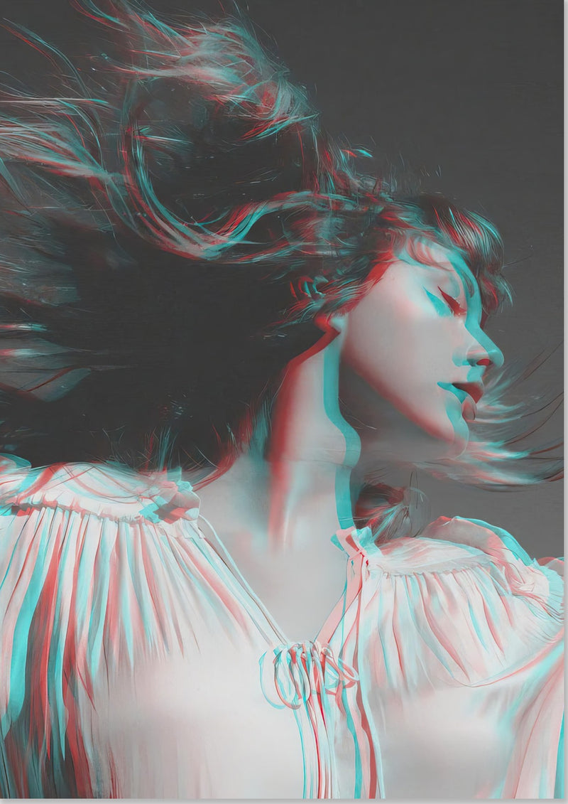 Taylor Swift Glitch Portrait
