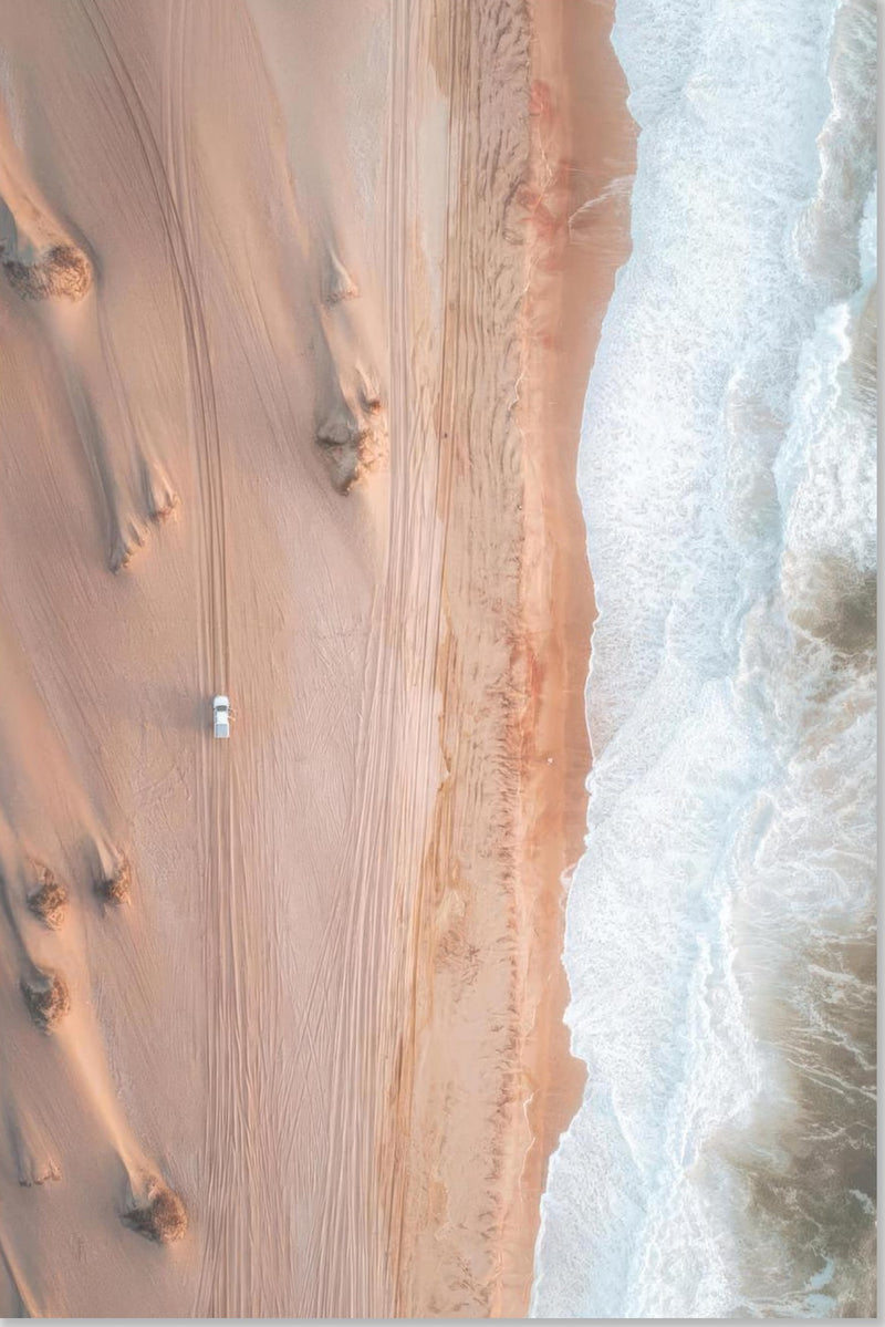 Where Desert Meets Ocean - Drone Photography