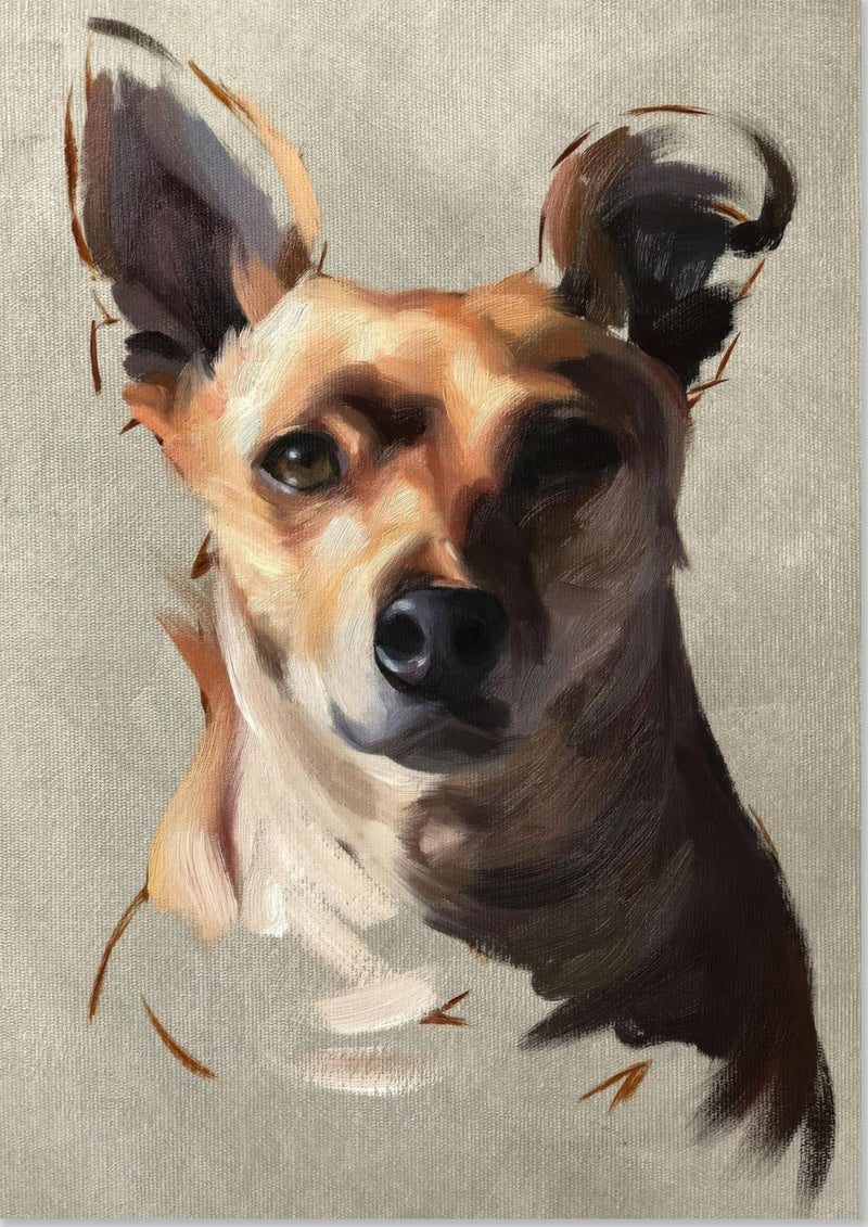 Chihuahua Dog Painting