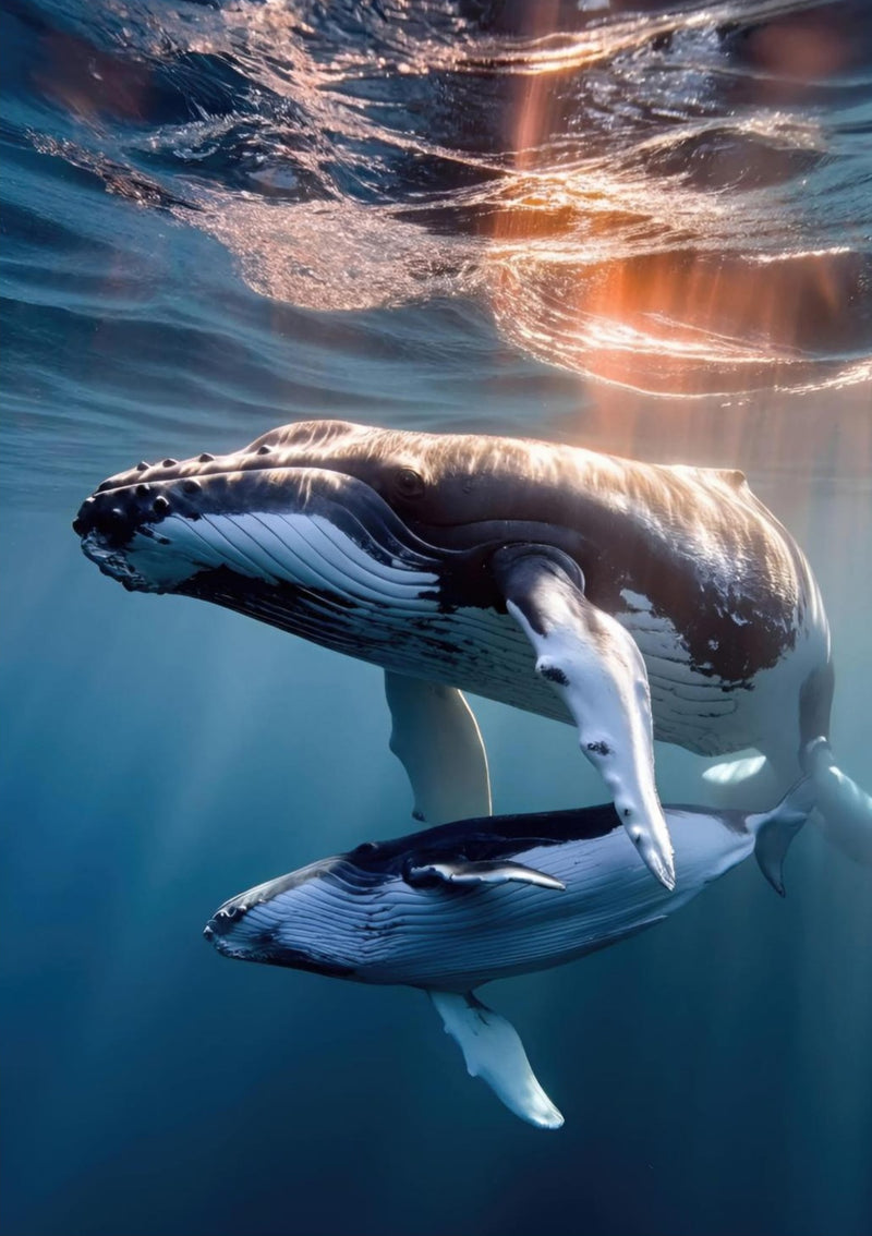 Underwater Photography of Humpback Whale