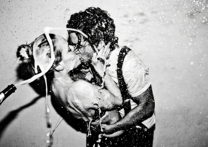 Champagne-kysset - Johnny Depp & Kate Moss
