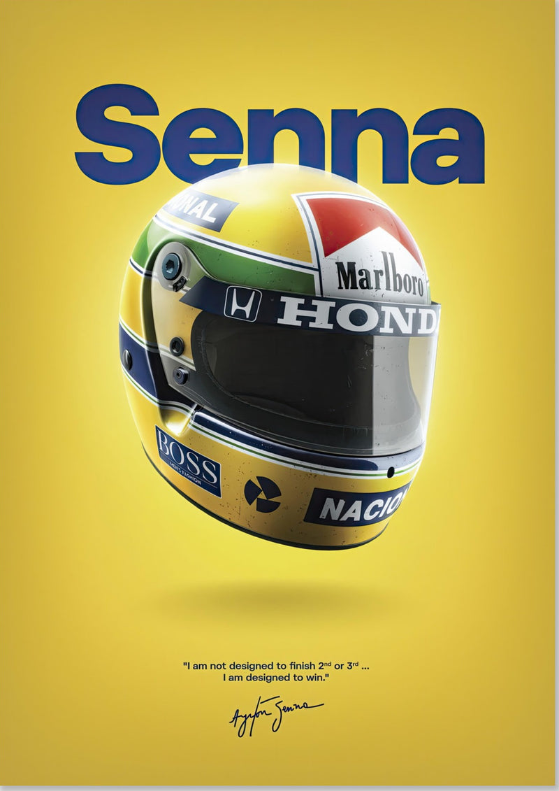 Ayrton Senna Helmet