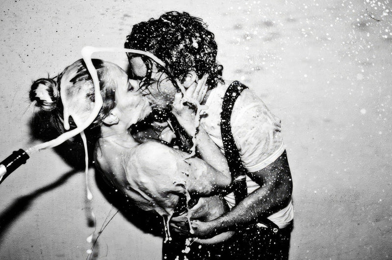 Champagne-kysset - Johnny Depp & Kate Moss