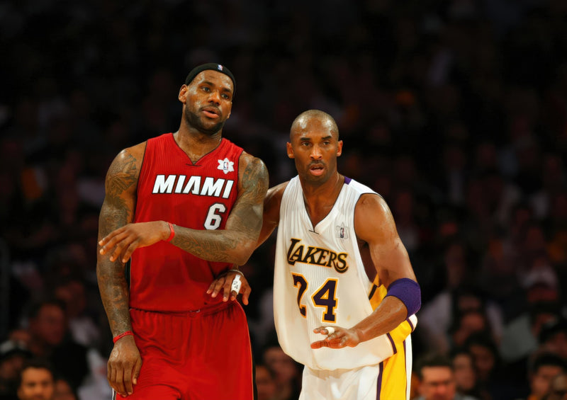 Kobe Bryant gegen LeBron James