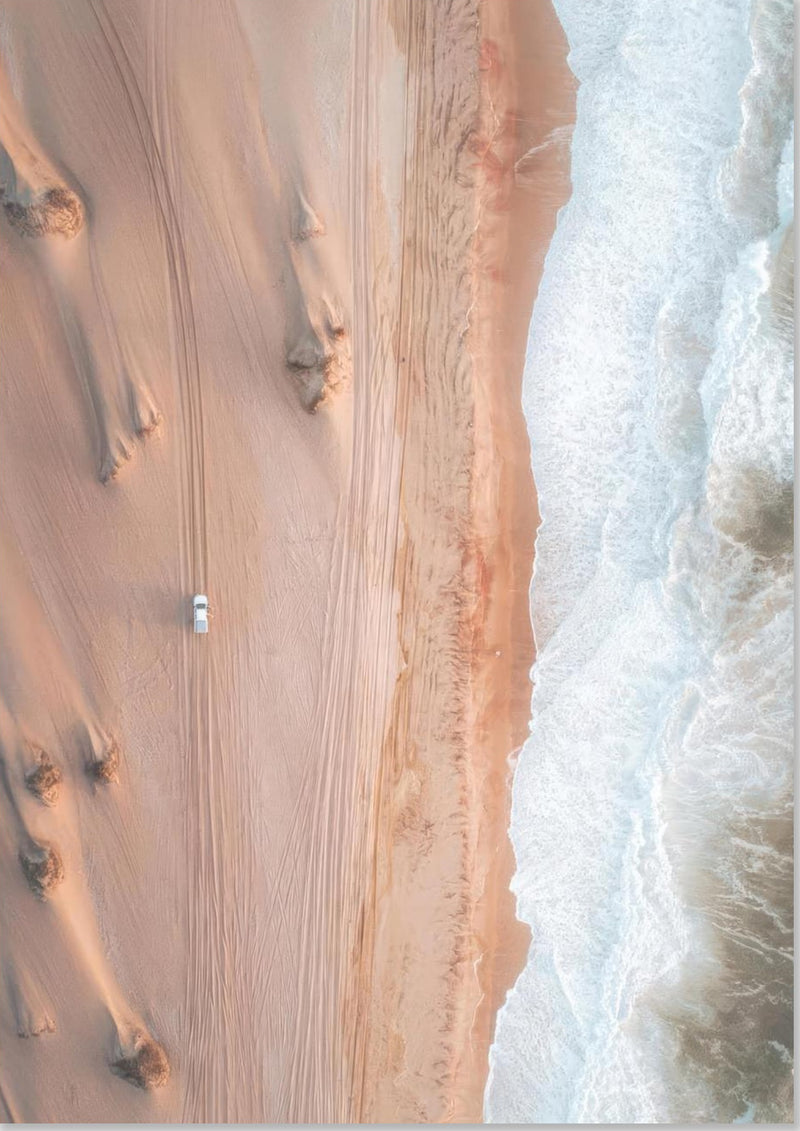 Der ørken møter havet - Dronefotografi