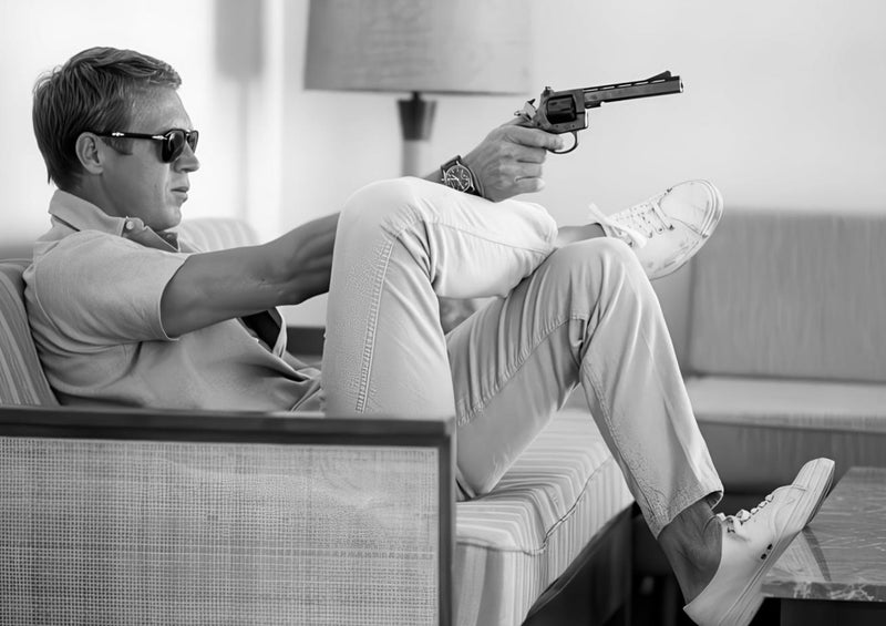 Steve Mcqueen takes aim