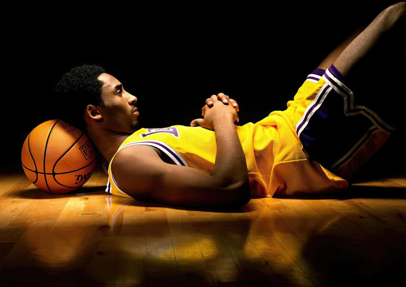 El retrato icónico de Kobe Bryant