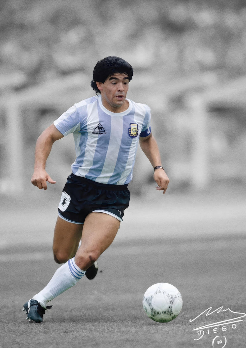 Diego Maradona Signert