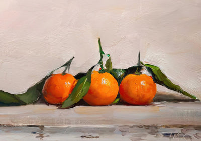 Three Mandarin Oranges