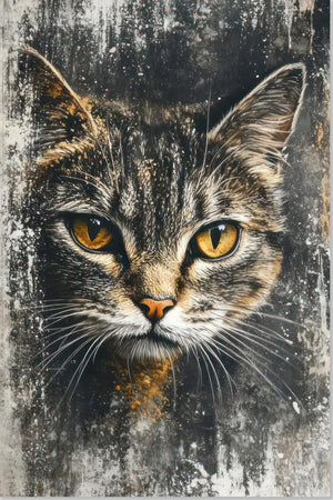 Cat Painting Artwork