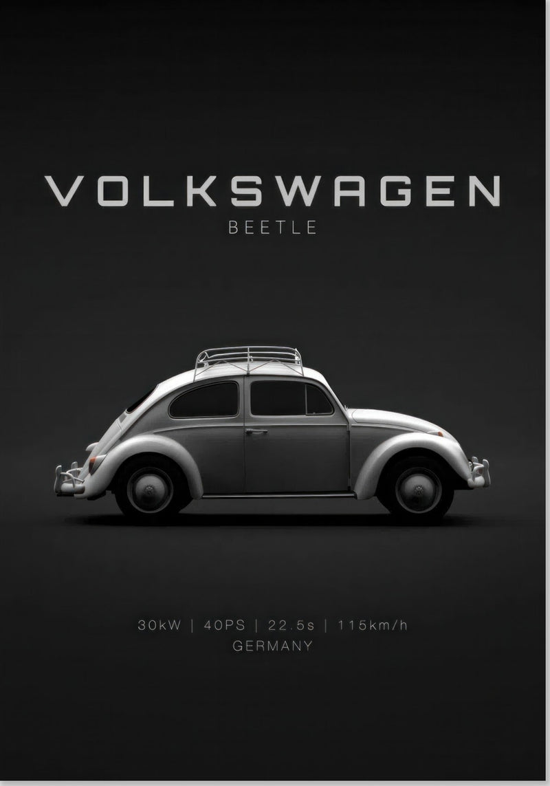 Poster della Volkswagen Beetle