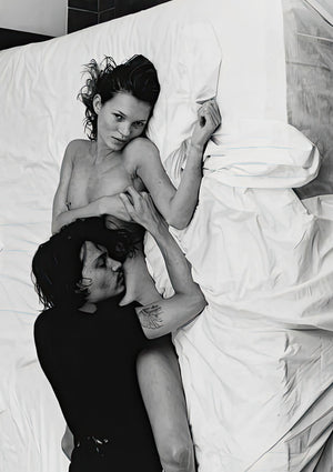 Kate Moss & Johnny Depp (New York, 1994)