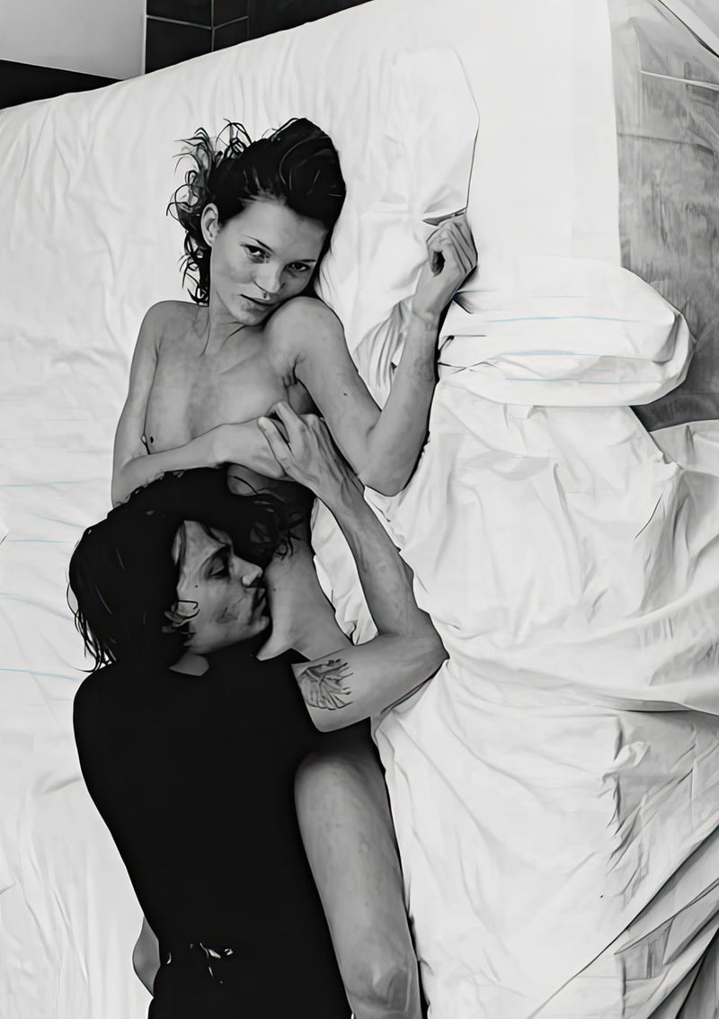 Kate Moss e Johnny Depp (New York, 1994)