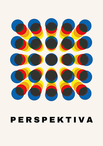 Perspektivische abstrakte Kunst