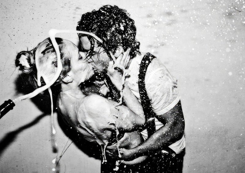 Il Bacio di Champagne - Johnny Depp e Kate Moss