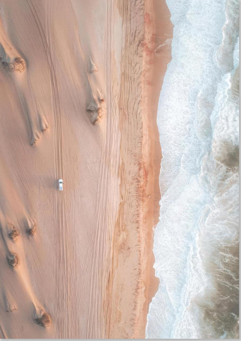 Der ørken møter havet - Dronefotografi