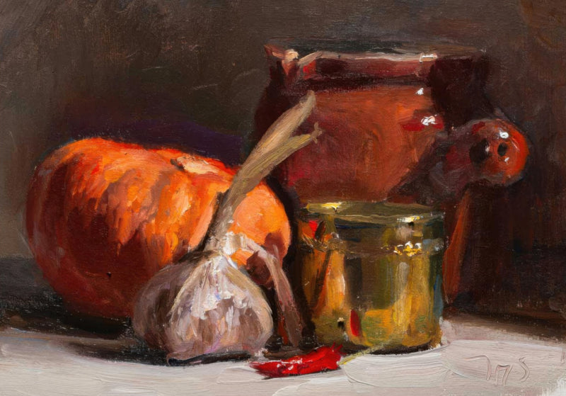 Pumpkin, Garlic & Red Pepper