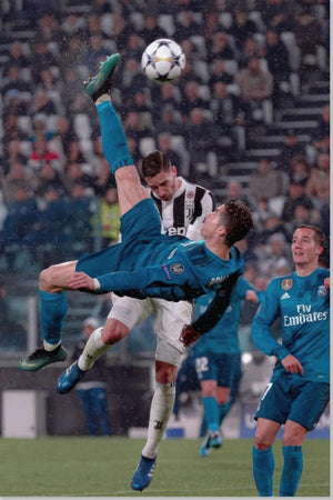 Cristiano Ronaldos sykkelsparkmål mot Juventus
