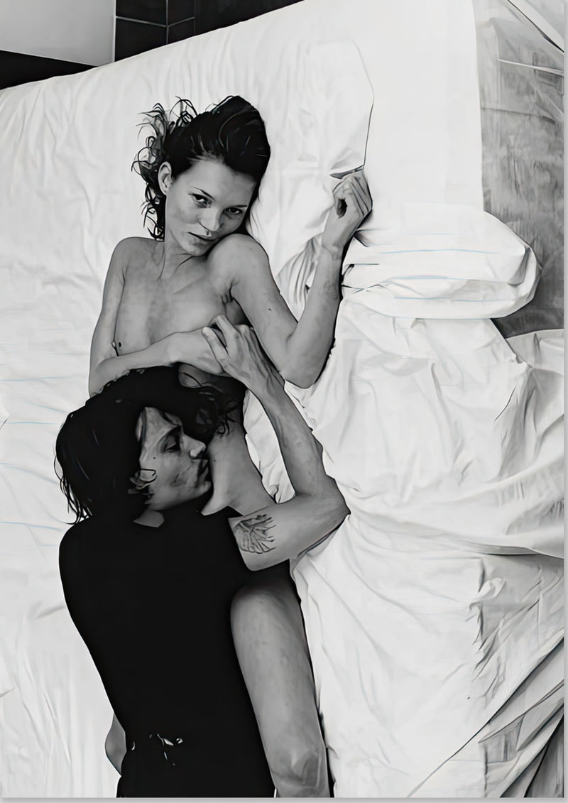 Kate Moss e Johnny Depp (New York, 1994)