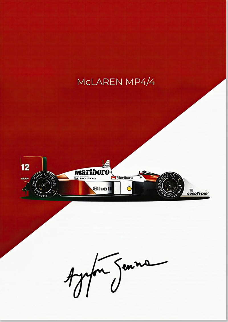 Ayrton Senna Mclaren Mp4/4