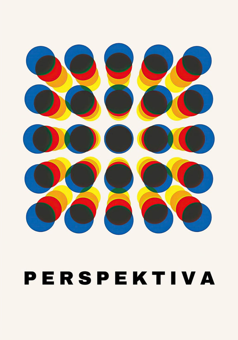 Perspektivische abstrakte Kunst