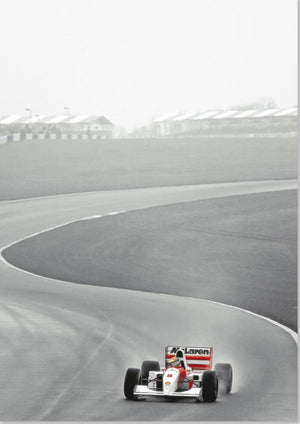 Fotografía de Ayrton Senna McLaren 1988