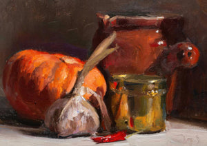 Pumpkin, Garlic & Red Pepper