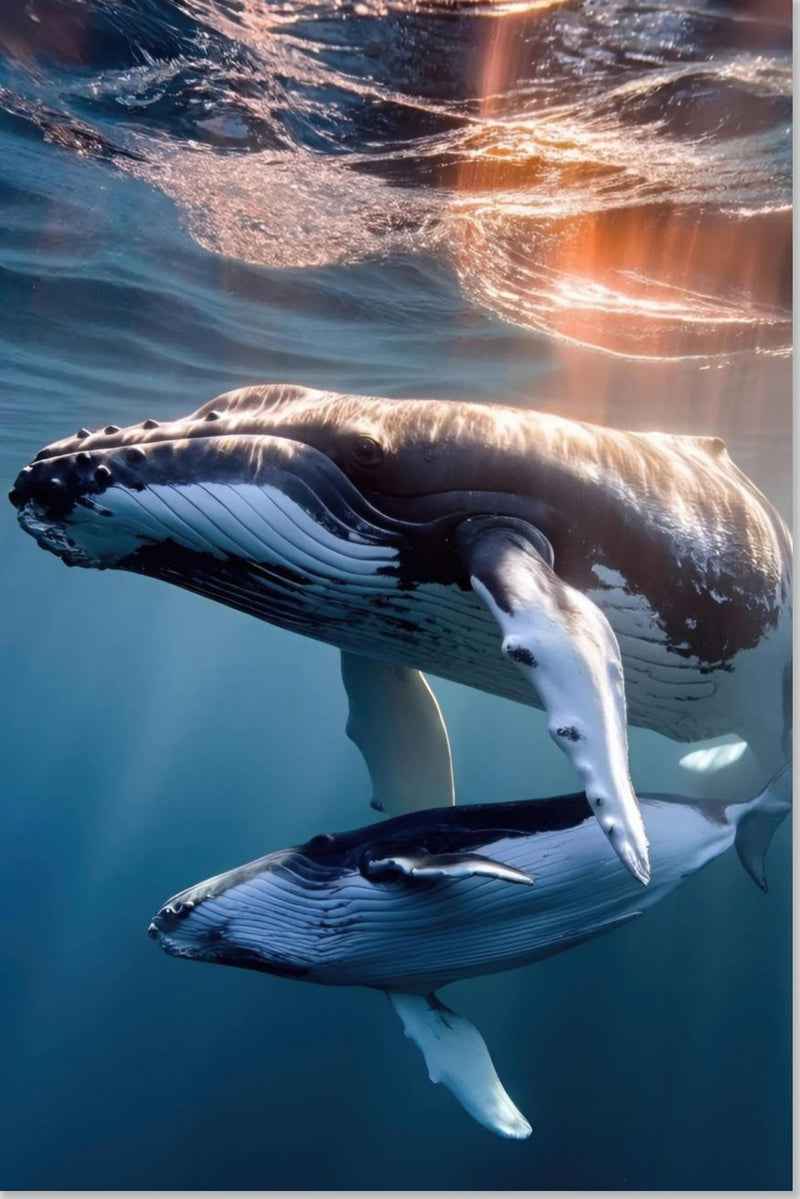 Underwater Photography of Humpback Whale