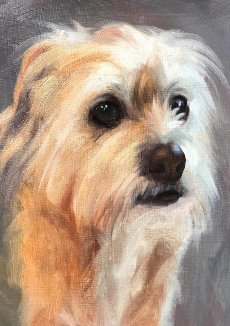 Terrier Dog Painting
