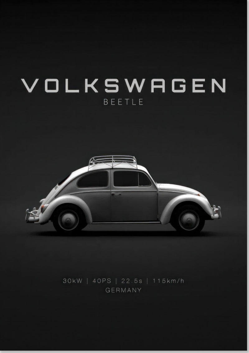 Poster della Volkswagen Beetle