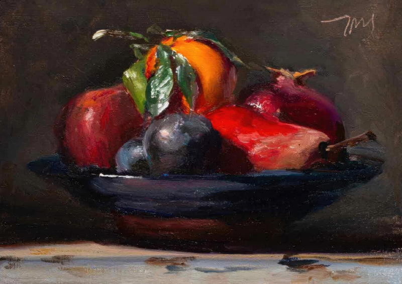 Le bol de fruits