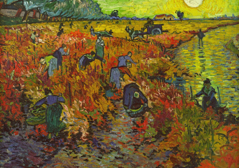 The Red Vineyard - Van Gogh