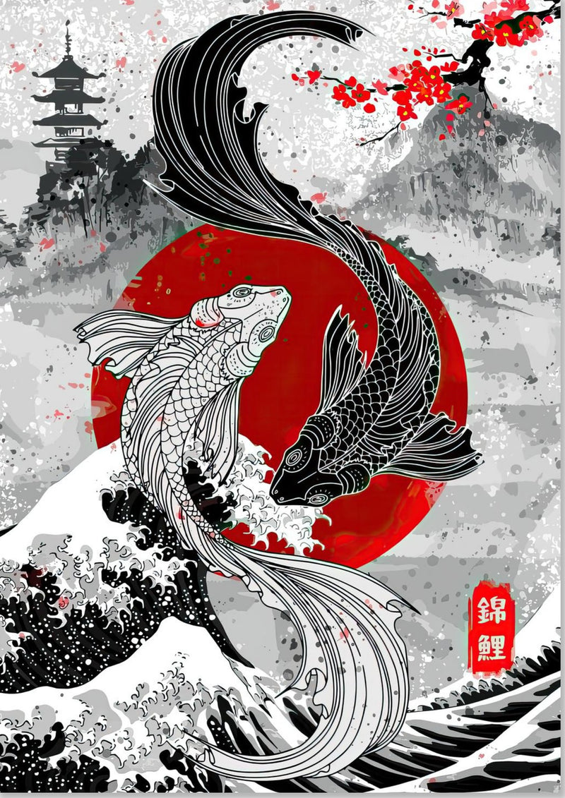 Japanese Koi Fish