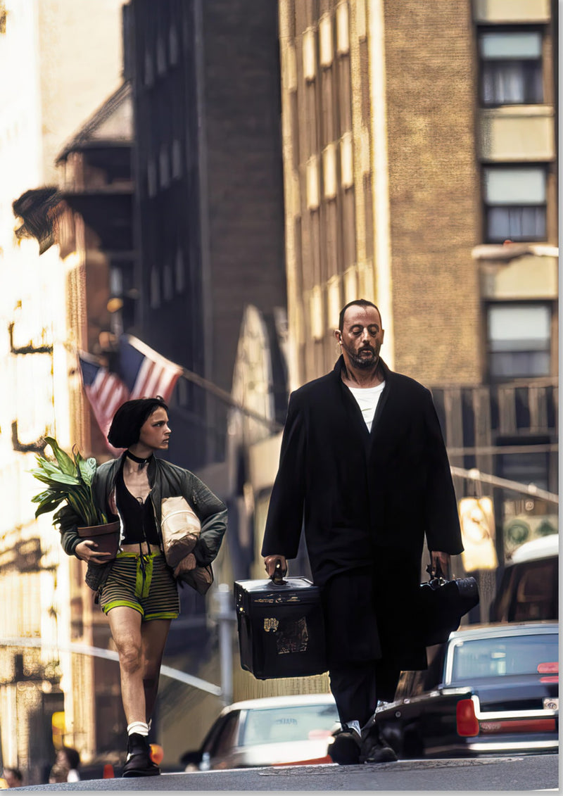 Jean Reno et Natalie Portman dans Léon