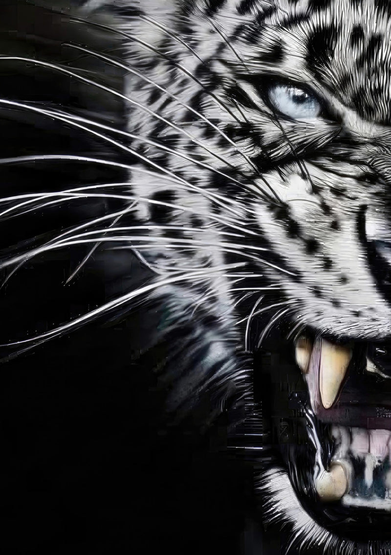 Leopard Close-Up Portrait