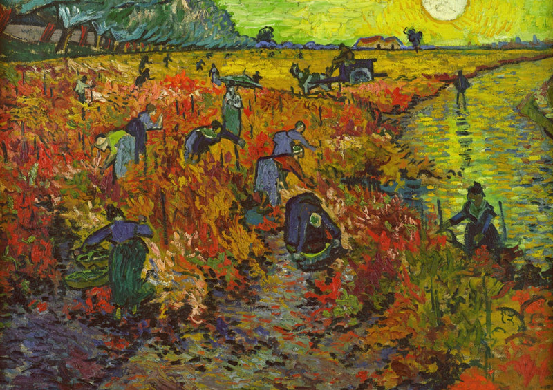 The Red Vineyard - Van Gogh