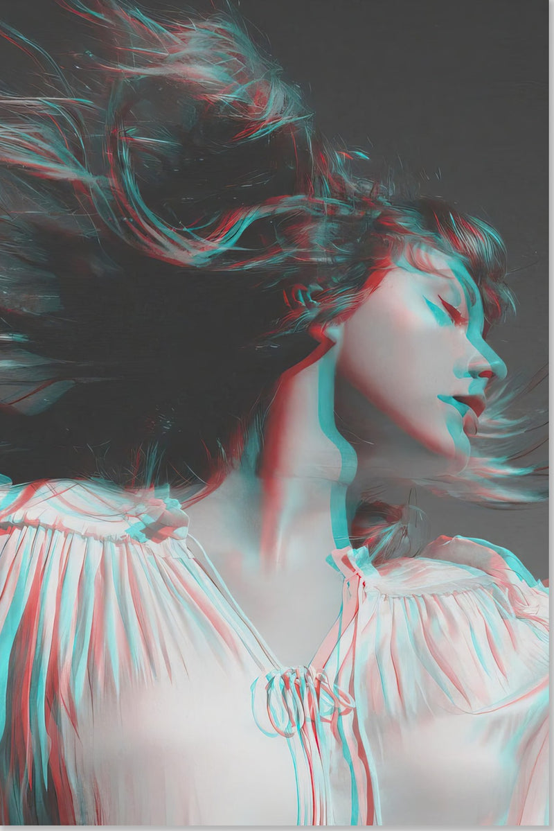 Taylor Swift Glitch Portrait